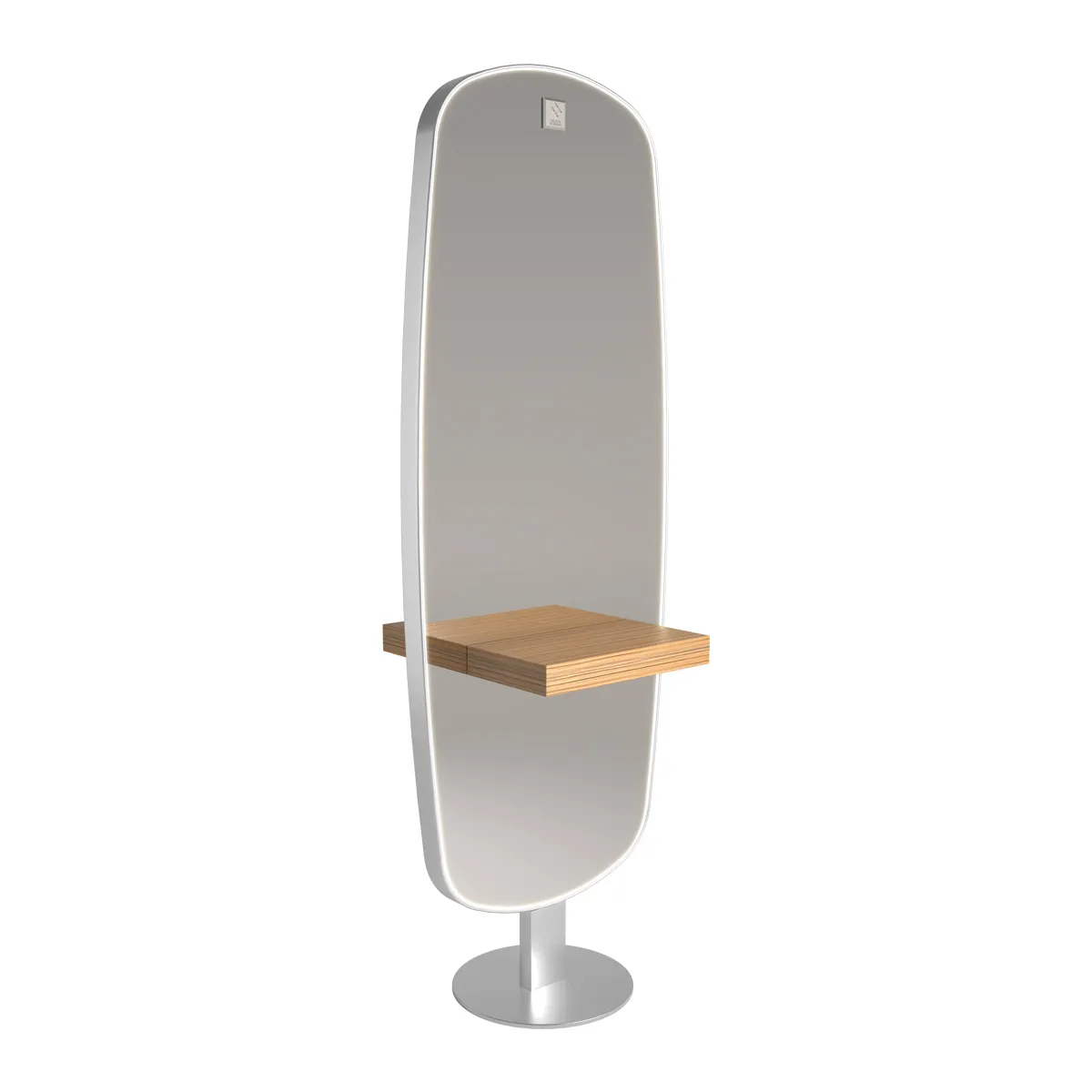 Munkapult Ovalis Double LED