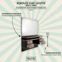 Tocador Hombre Menspace sans cuvette #3
